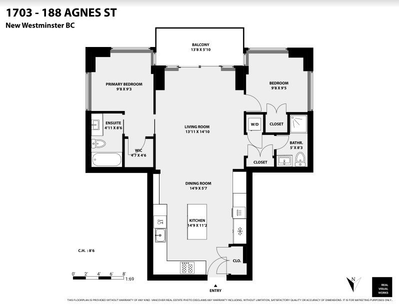 1703 188 Agnes Street, Downtown - r2965737 Image