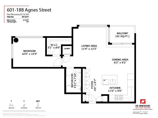 601 188 Agnes Street, Downtown - r2943303 Image