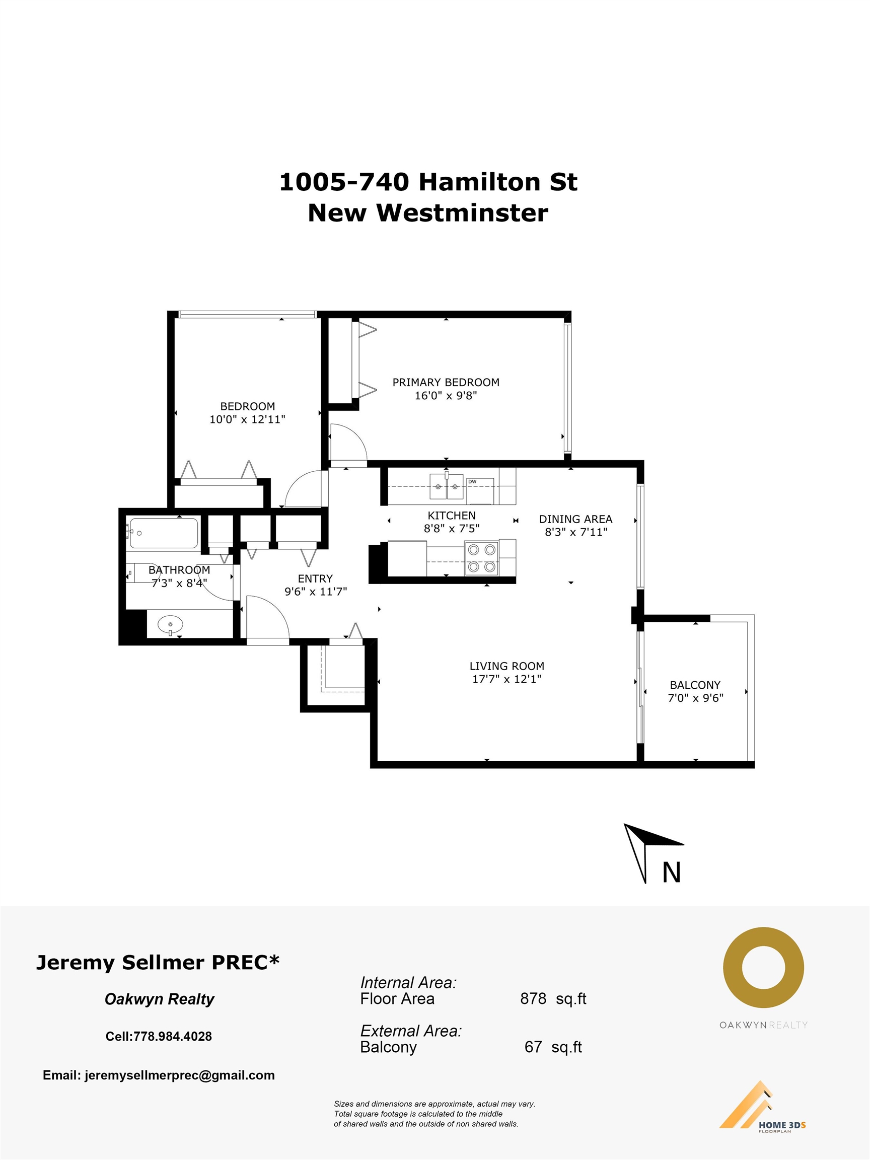 1005 740 Hamilton Street, Uptown - r2967710 Image