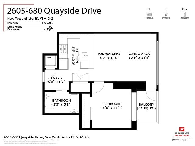 2605 680 Quayside Drive, Quay - r2940735 Image