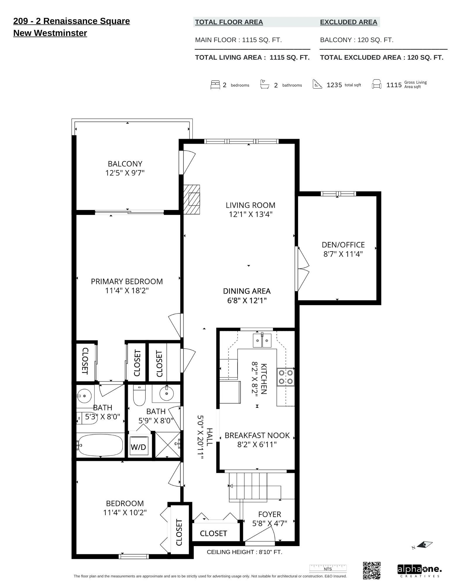 209 2 Renaissance Square, Quay - r2936051 Image