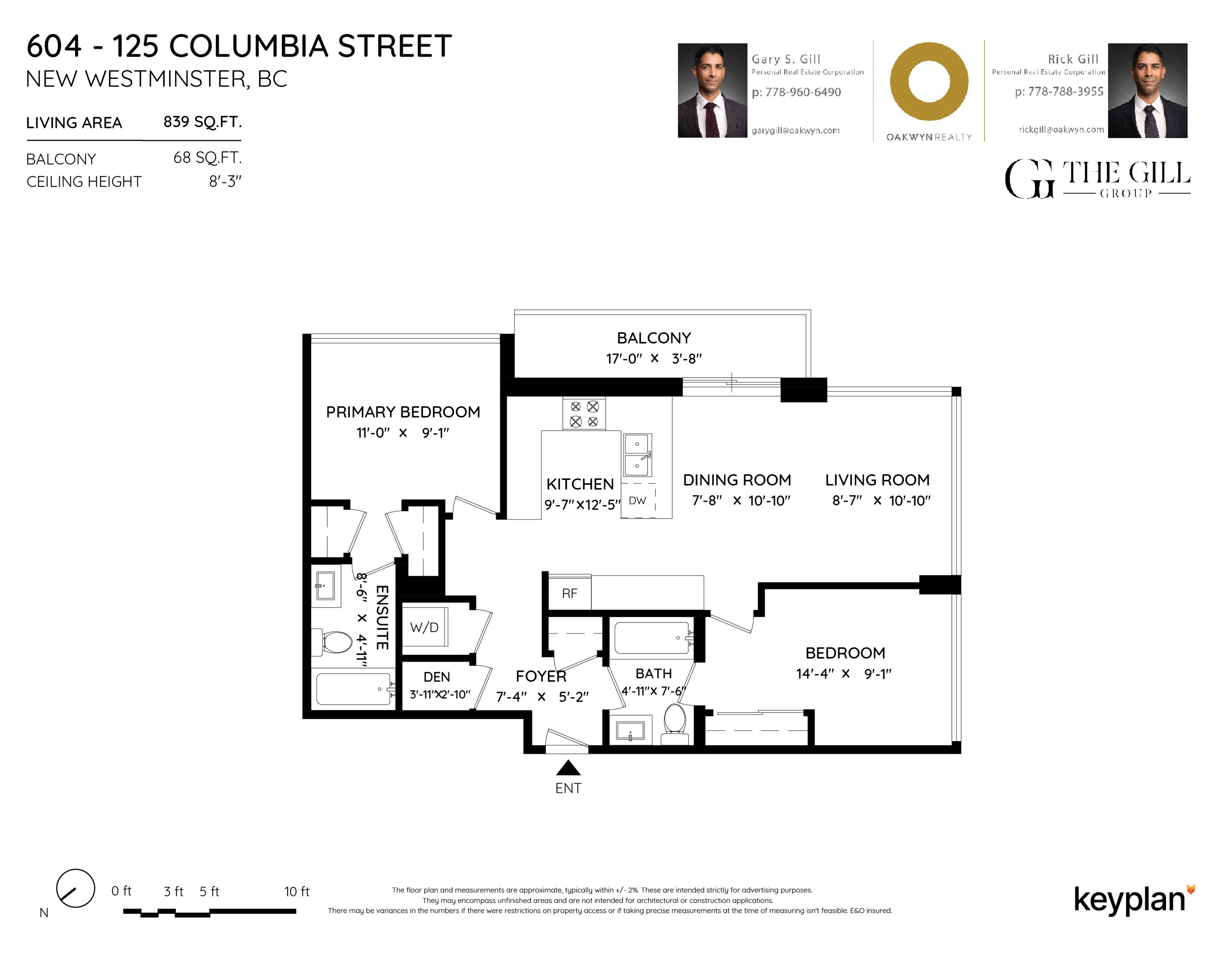 604 125 Columbia Street, Downtown - r2938107 Image